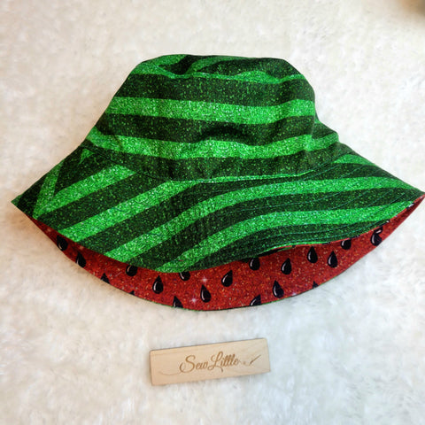 20" Watermelon Bucket Hat