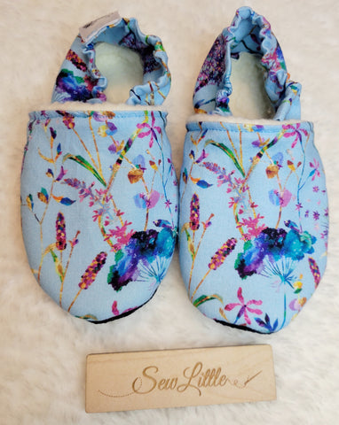 Wildflower - Size 8 toddler, 18 to 24 month slippers