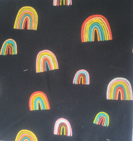 Custom Order Slippers -  Bright Rainbows