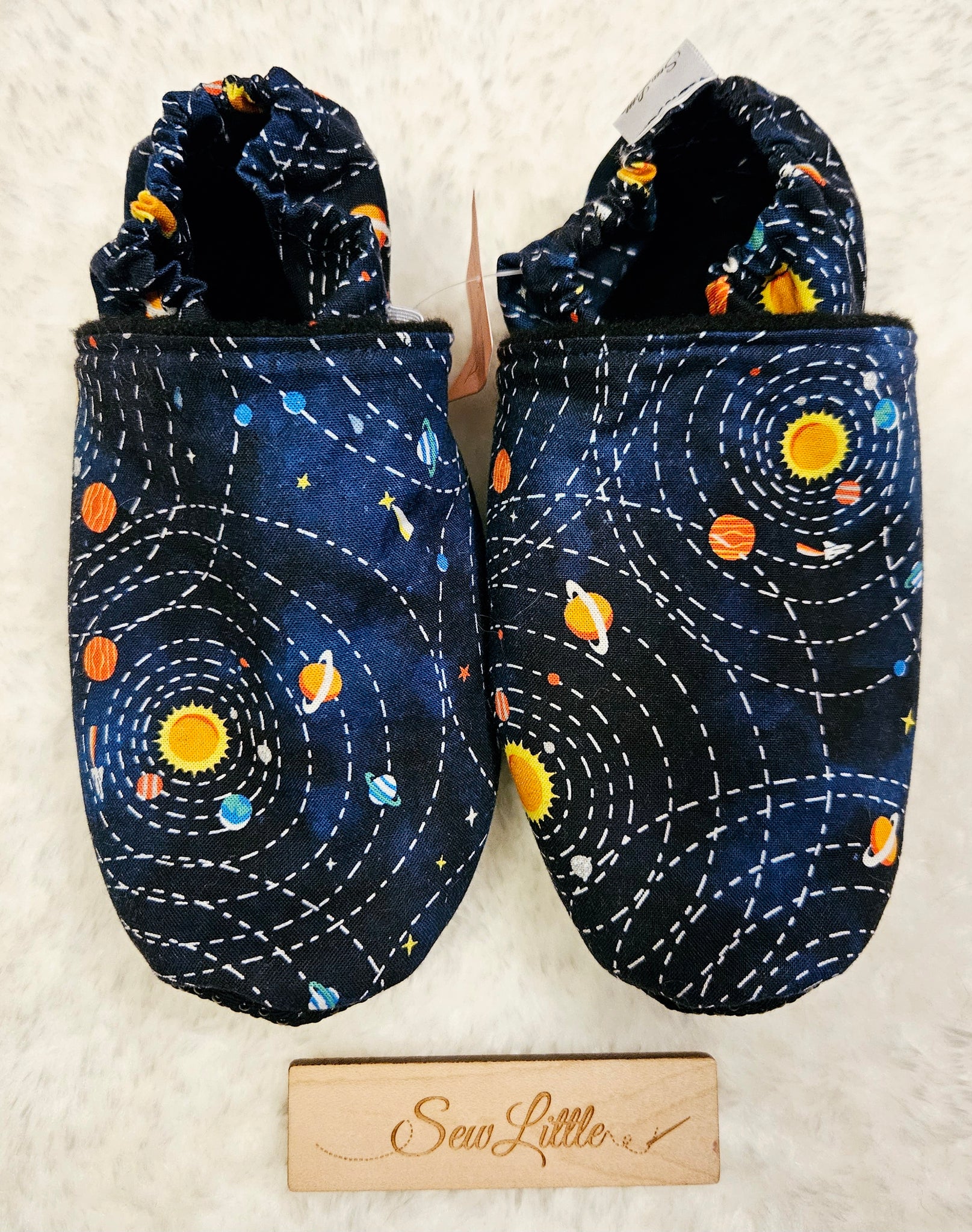 Solar System - Size 2 Youth Slippers