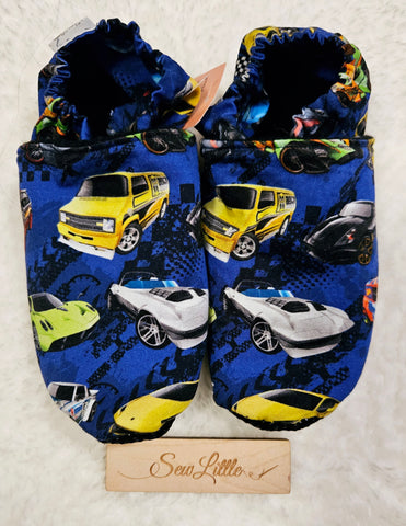 Hot Wheels - Size 2 Youth Slippers
