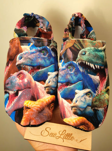 T-Rex - Size 1 Youth Slippers