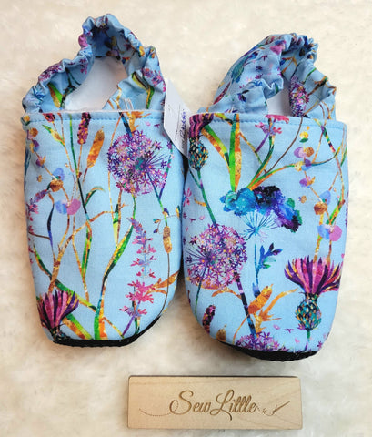 Wild Flowers - Size 12 Toddler Slippers